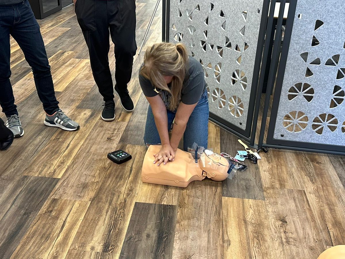 Emergency First Aid at Work training in Edinburgh
