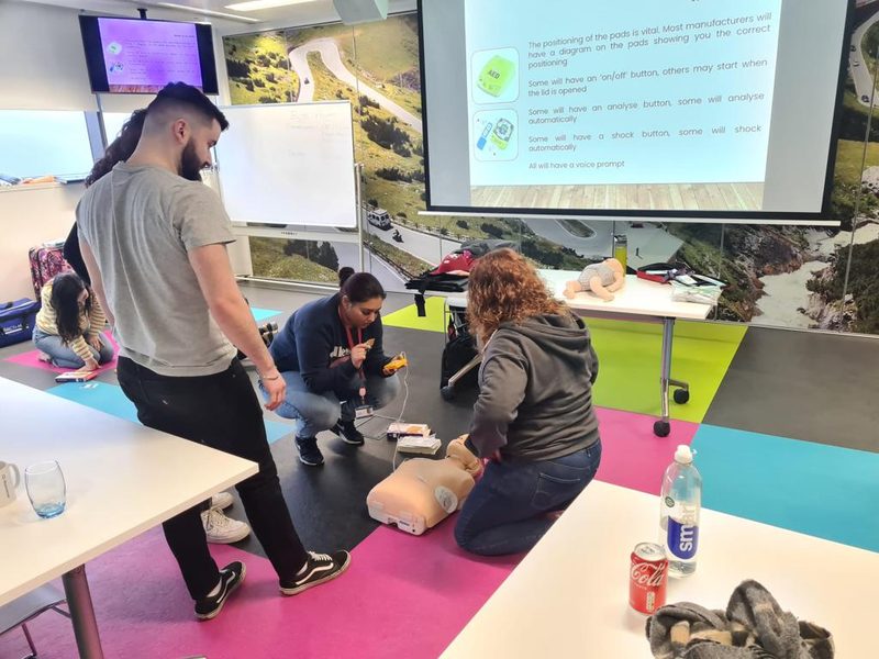 First Aid at Work training in Edinburgh